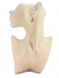Preview: Vogel Ohrringe Vintage Optik bird Spatz Taube